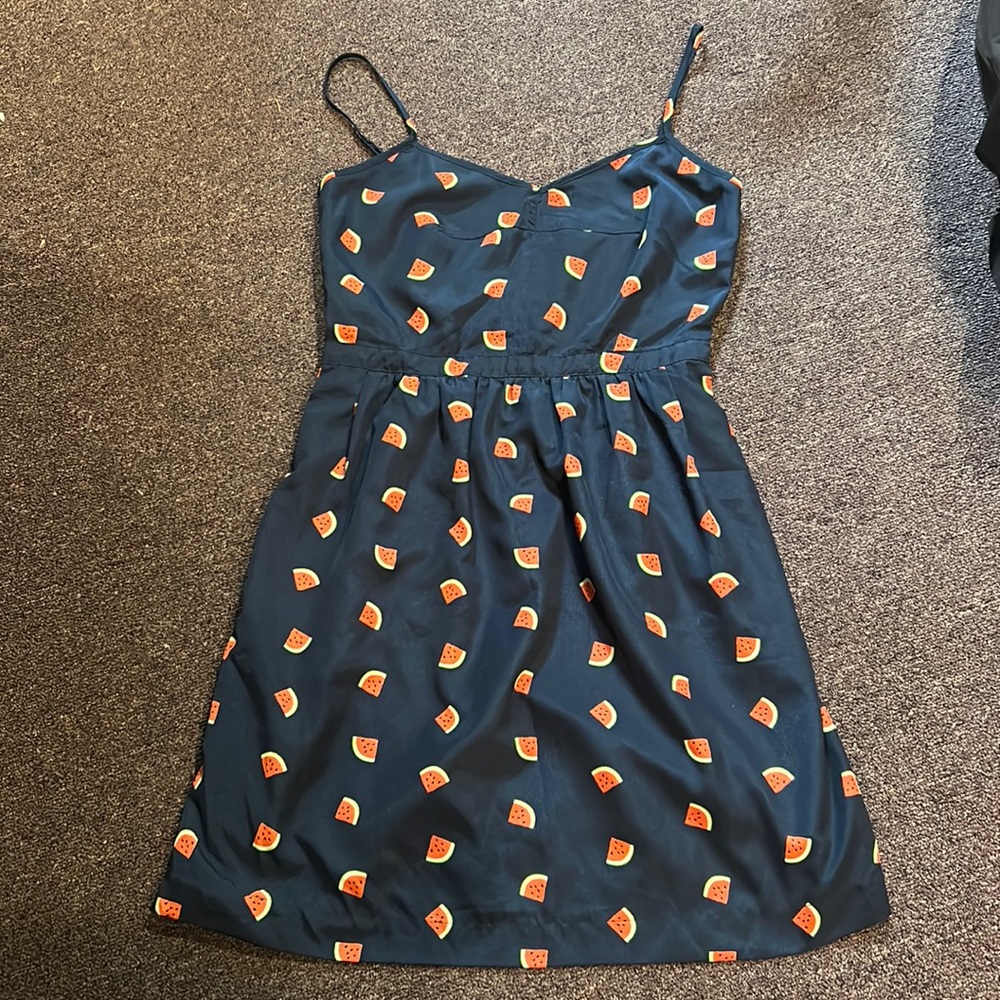 Navy Watermelon Dress J-Crew